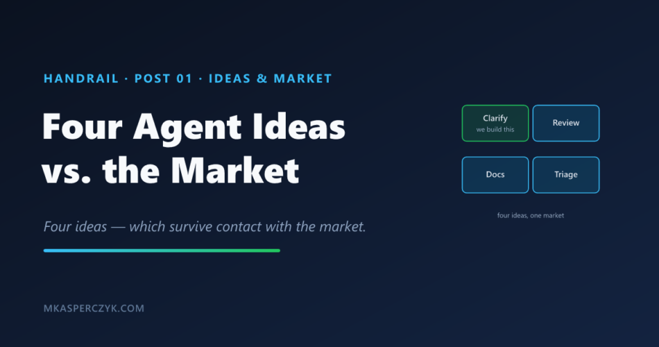 Four AI agent ideas for the SDLC compared with off-the-shelf products
